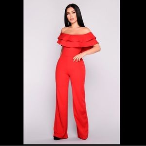 Red Jumpsuit
